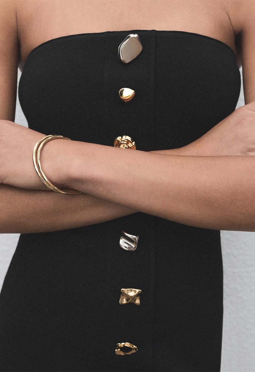 MANGO - Dress dali -  black