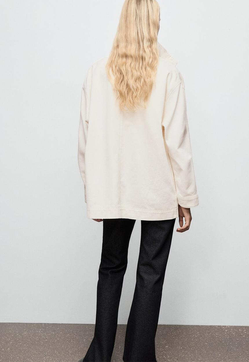 MANGO - Parka Ramona - Natural
