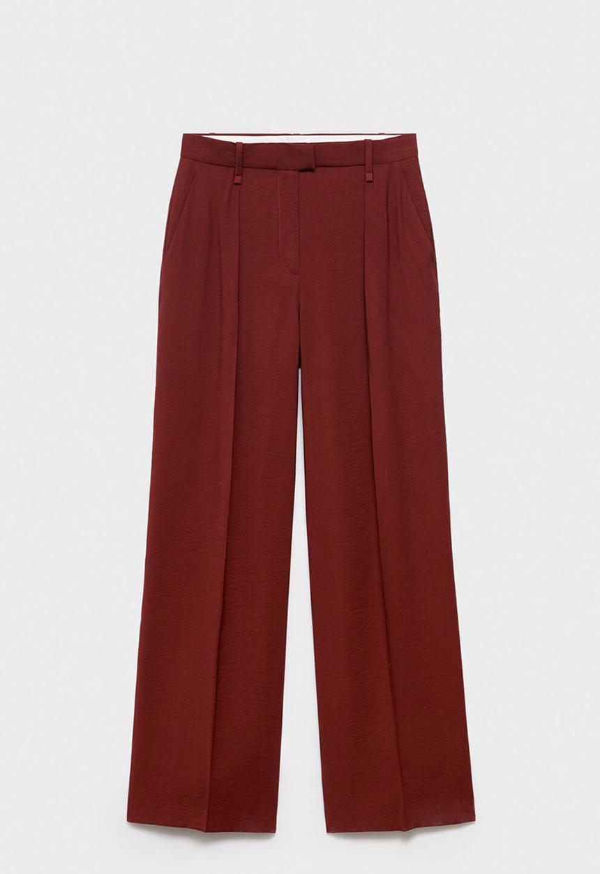 MANGO - Trousers angela -  medium red