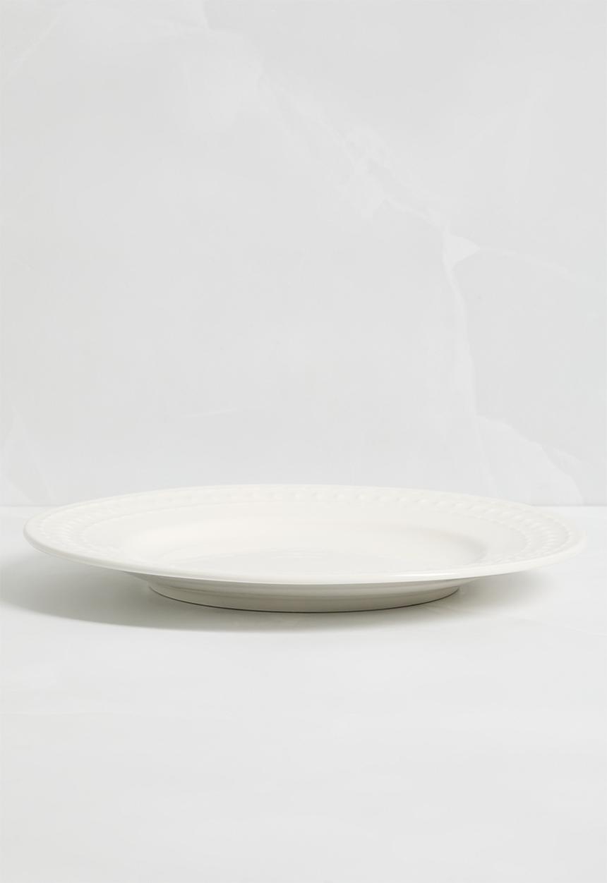 Sixth Floor - Dotty side plate set of 4 - White