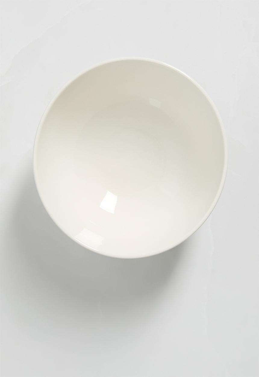 Sixth Floor - Dotty pasta bowl set of 4 - White