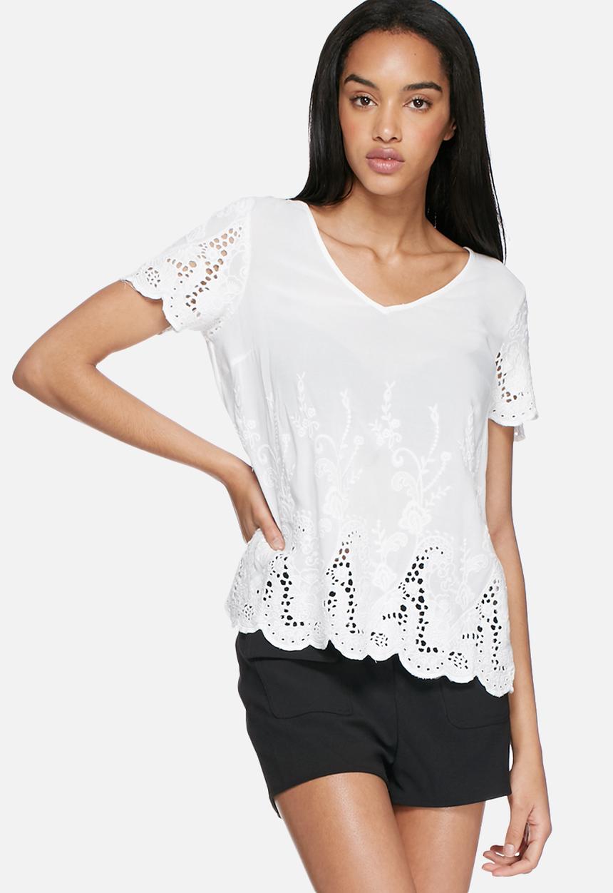 Vero Moda - Lova anglaise top