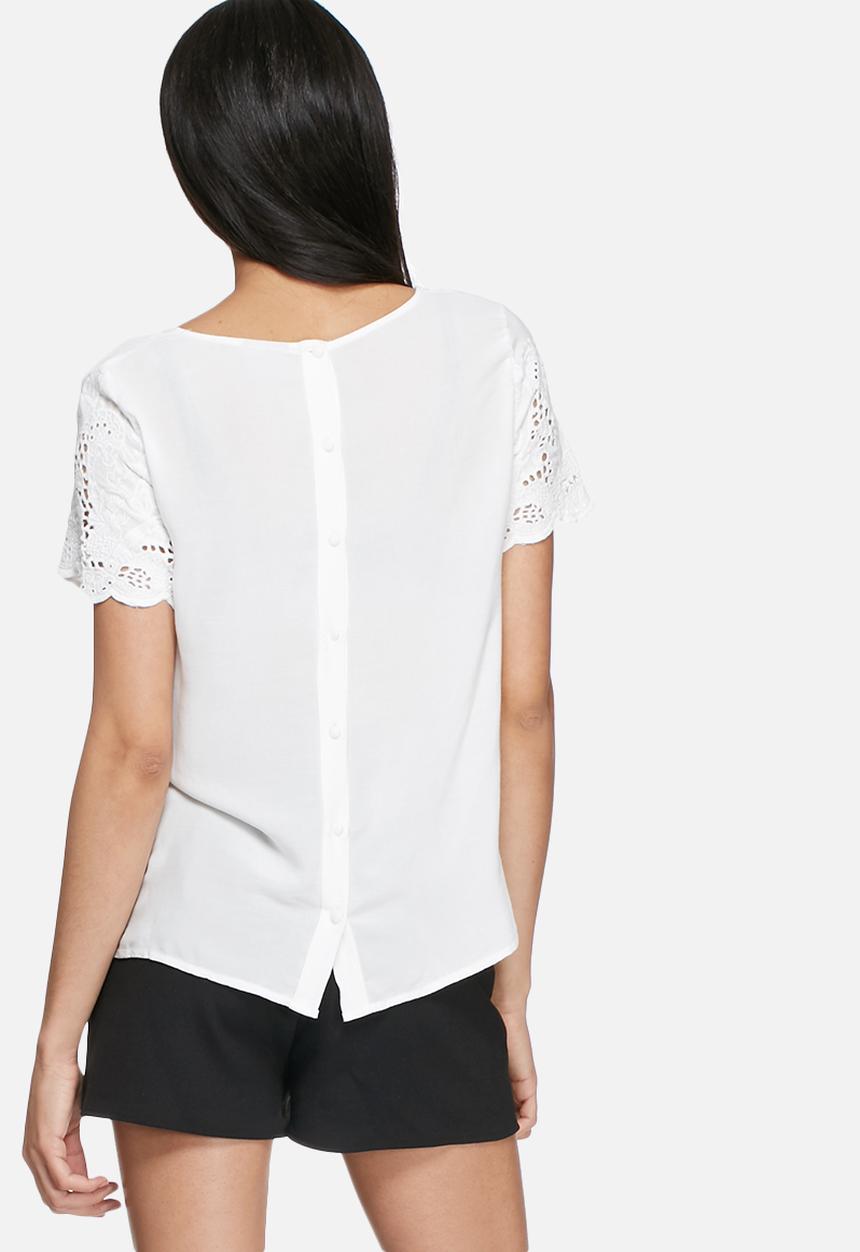 Vero Moda - Lova anglaise top