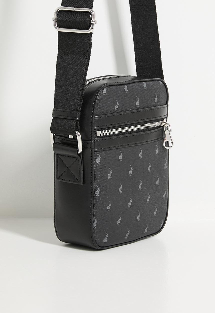 POLO - Signature Compact Crossbody - Black