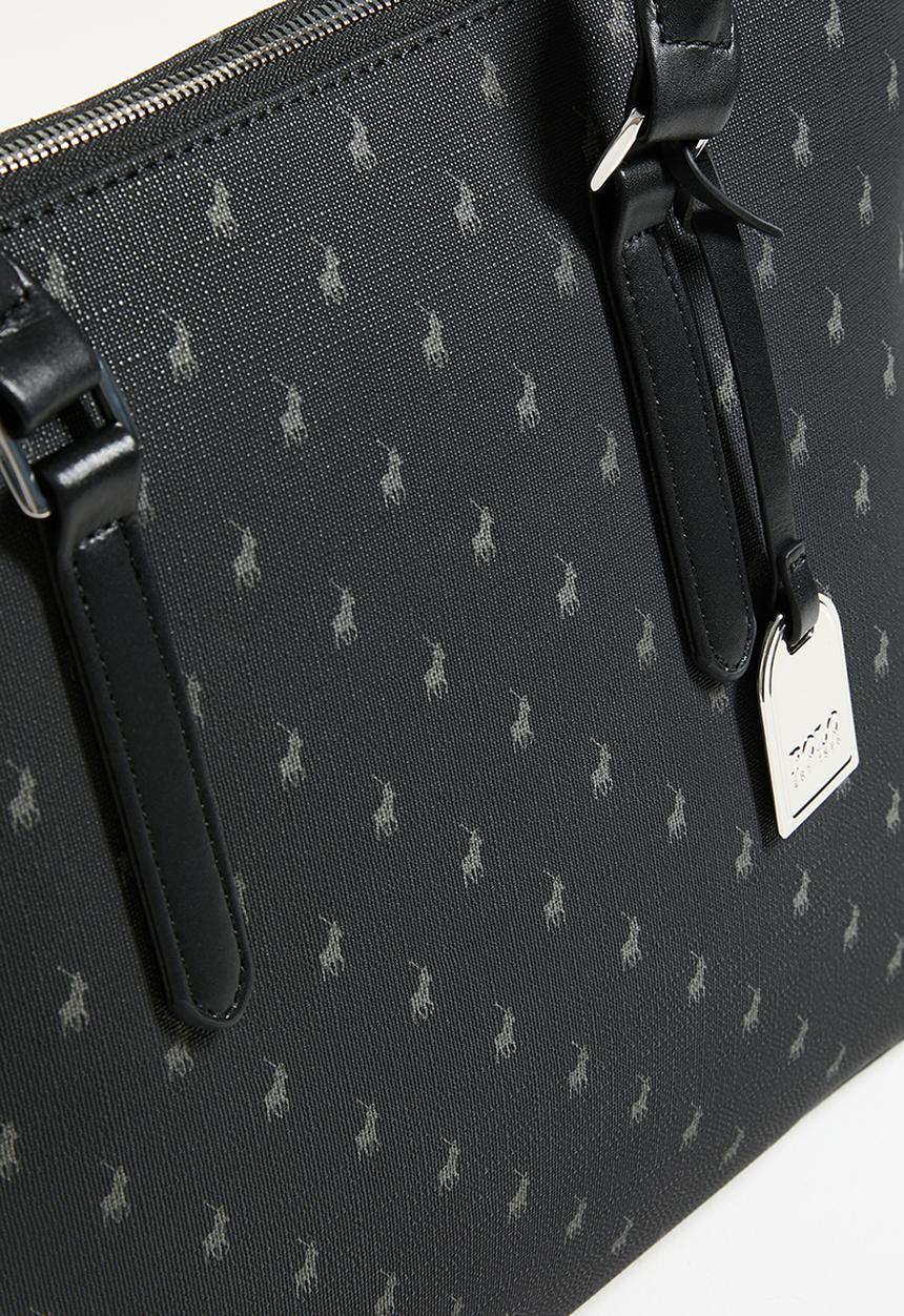 POLO - :conic laptop bag- black