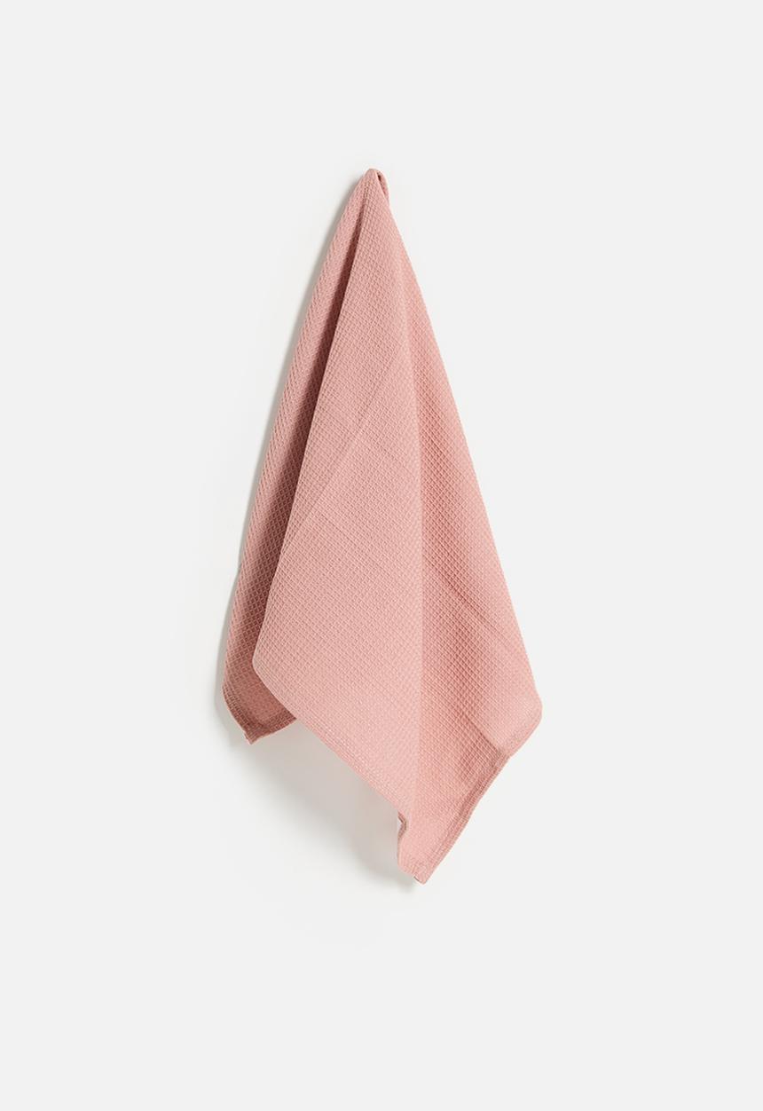 Excellent Houseware - Libby kitchen towel set of 3 - Pink
