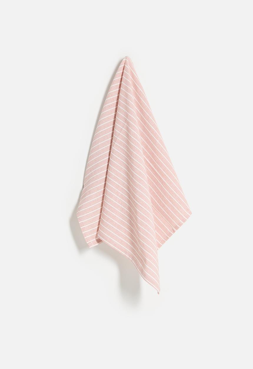 Excellent Houseware - Libby kitchen towel set of 3 - Pink