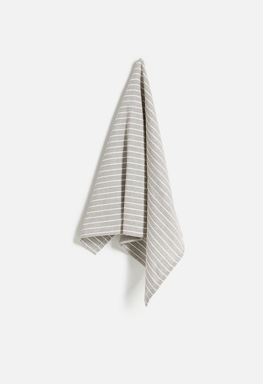 Excellent Houseware - Libby kitchen towel set of 3 - sand