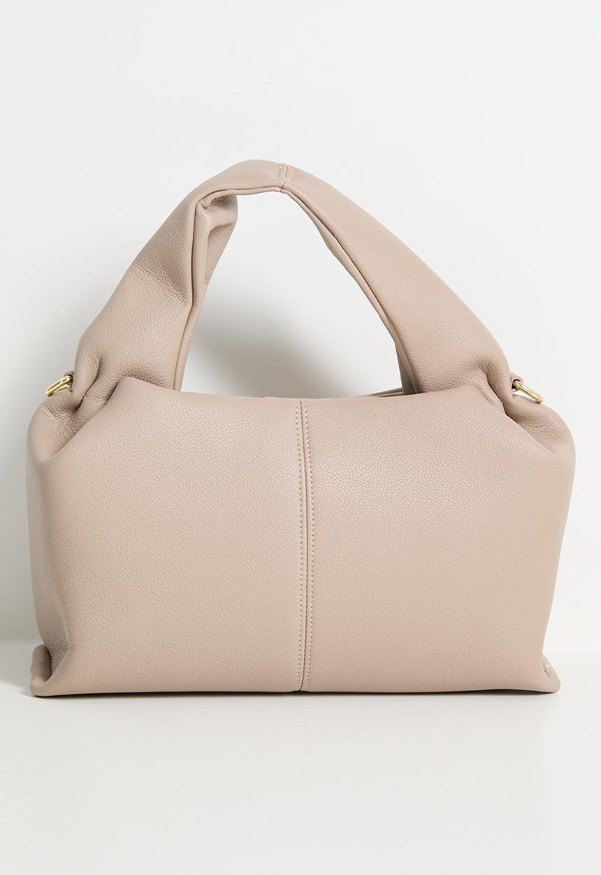 Tessa Design - Bianca dumpling messenger bag - beige