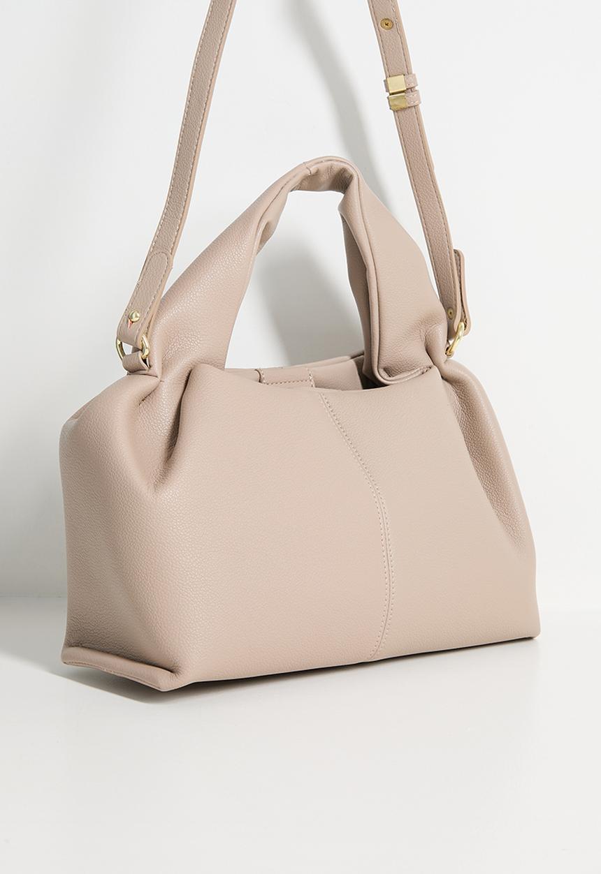 Tessa Design - Bianca dumpling messenger bag - beige
