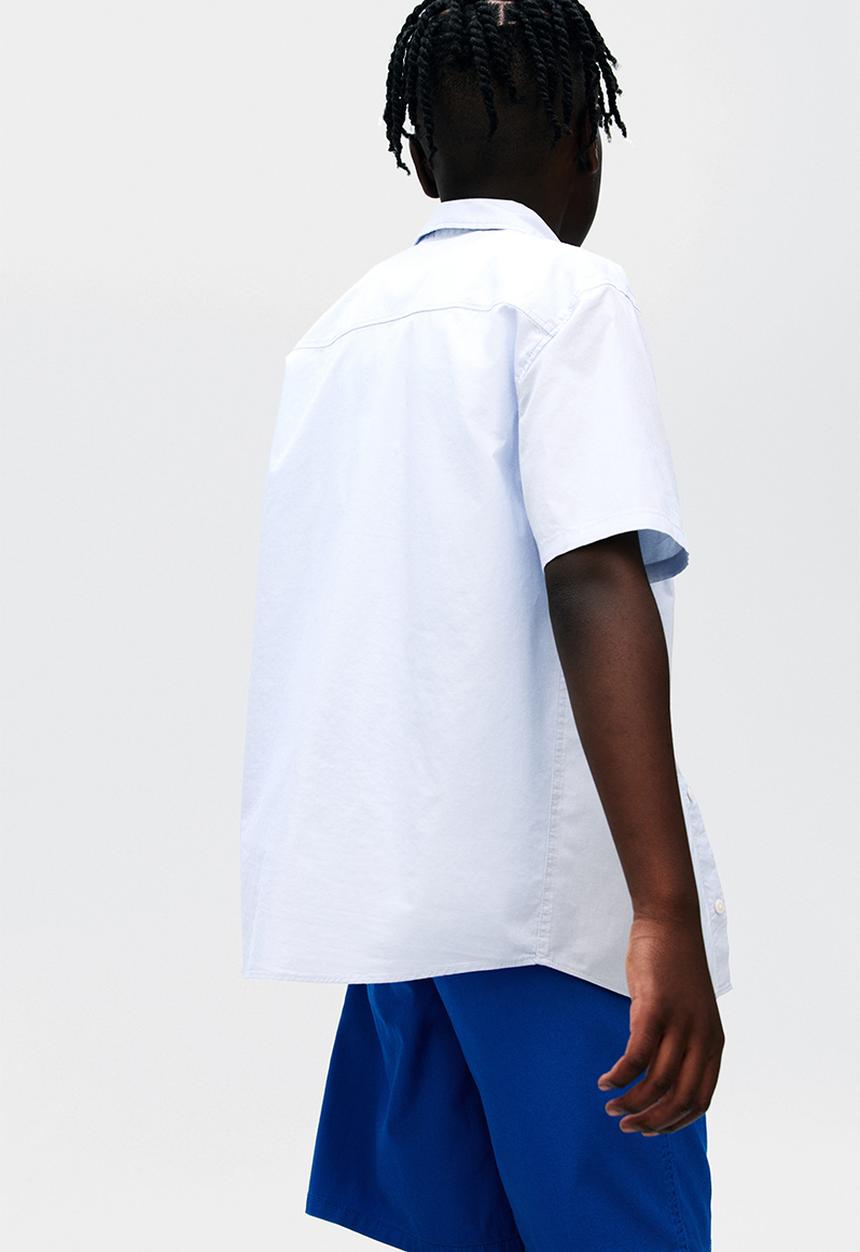 H&M - Cotton twill shorts - bright blue