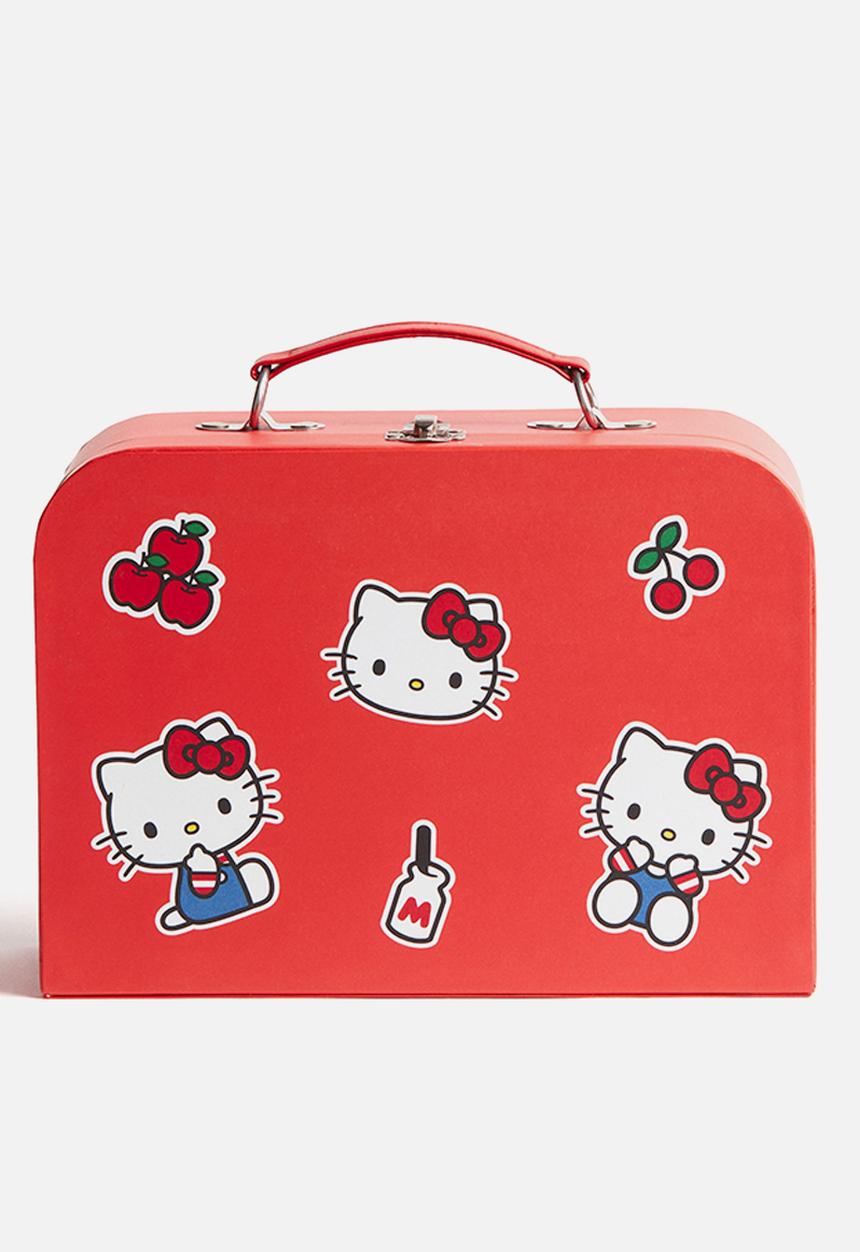 H&M - Cardboard suitcase - red hello kitty