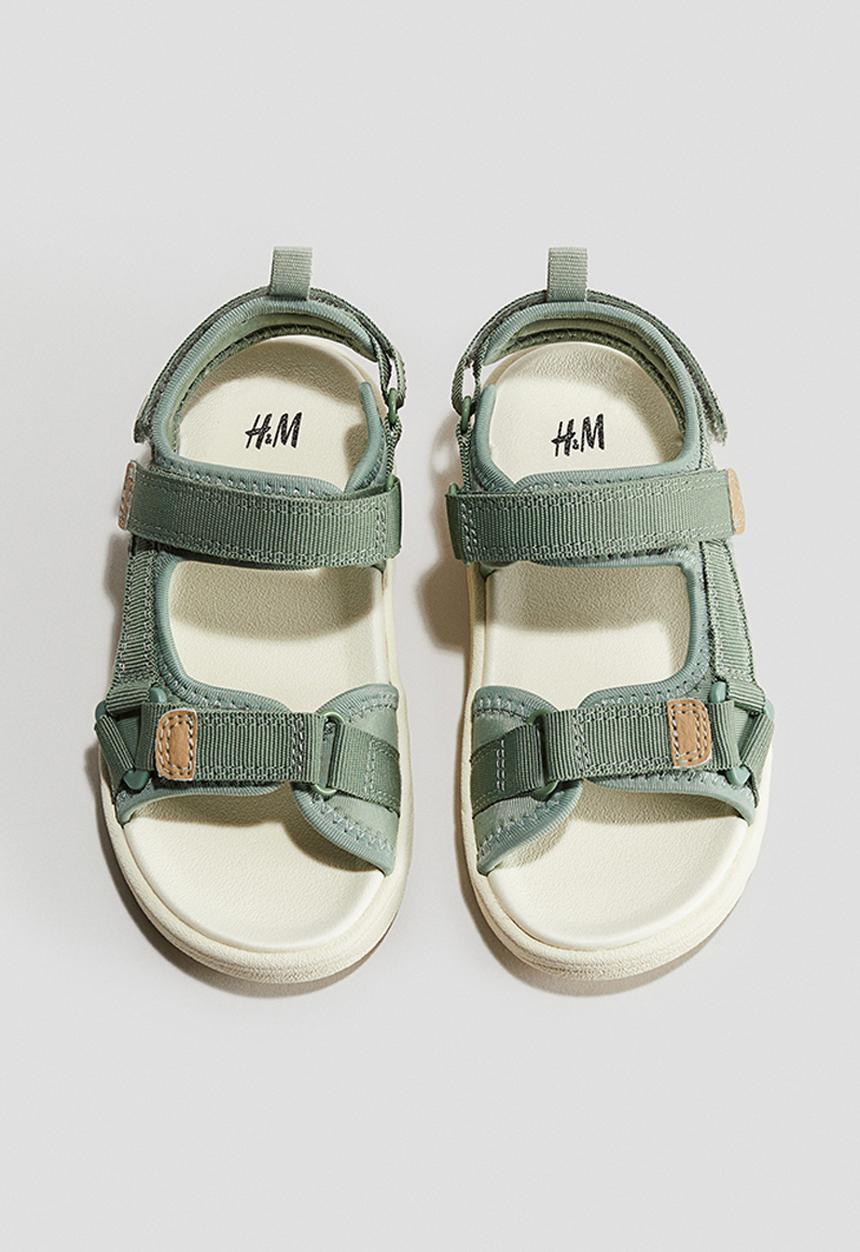 H&M - Scuba sandals - green