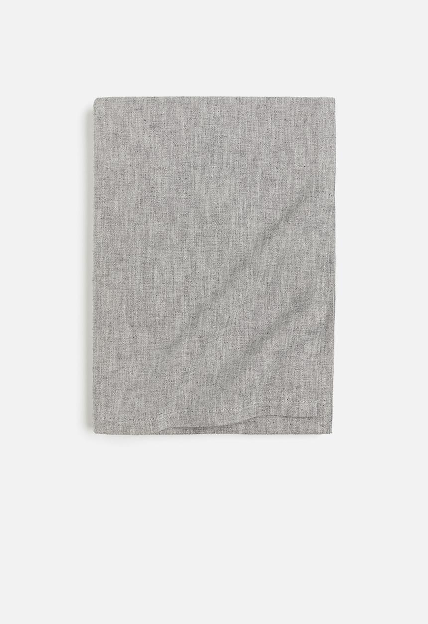 H&M - Cotton-blend tablecloth - grey marl 