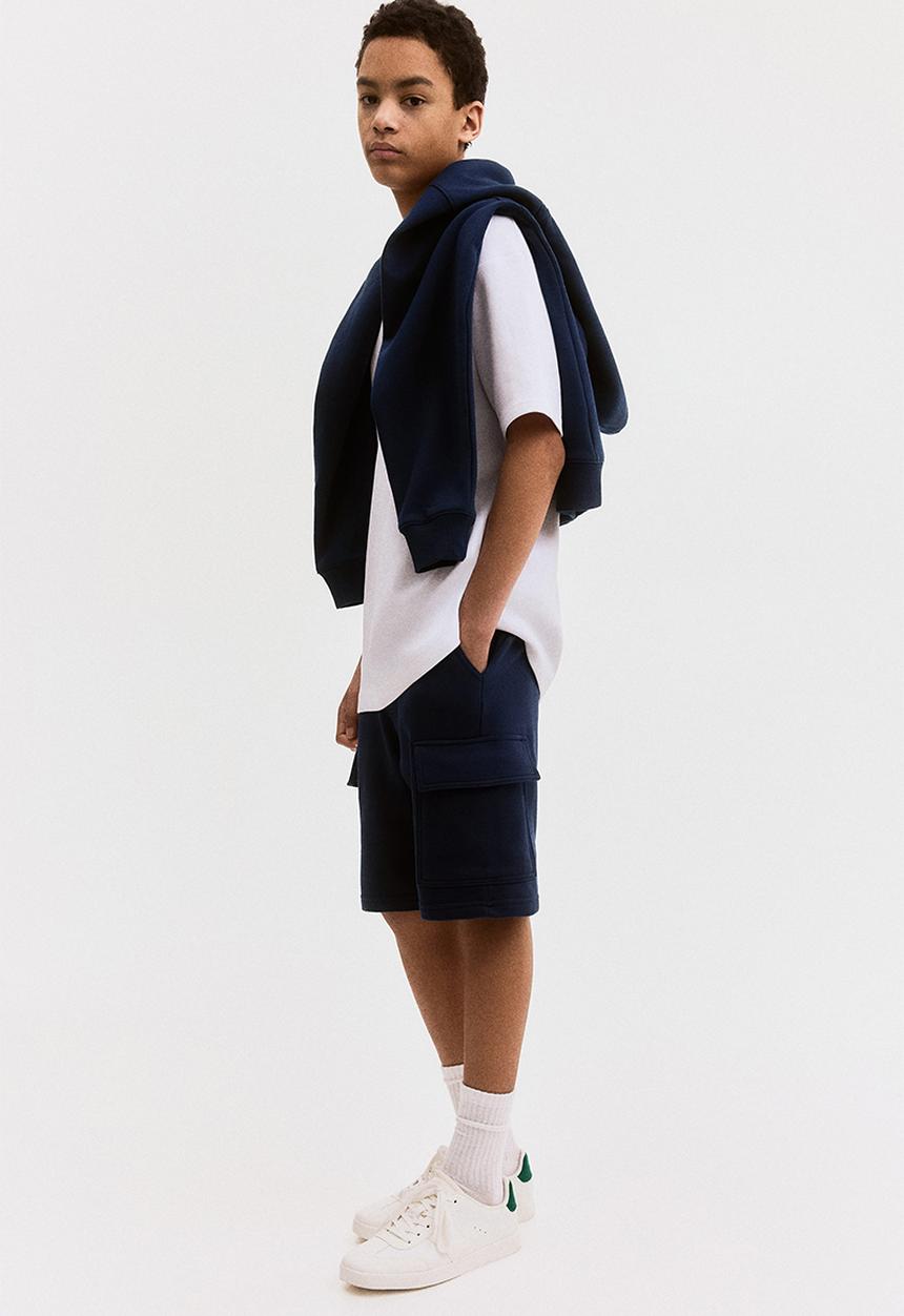 H&M - Cargo shorts - dark blue
