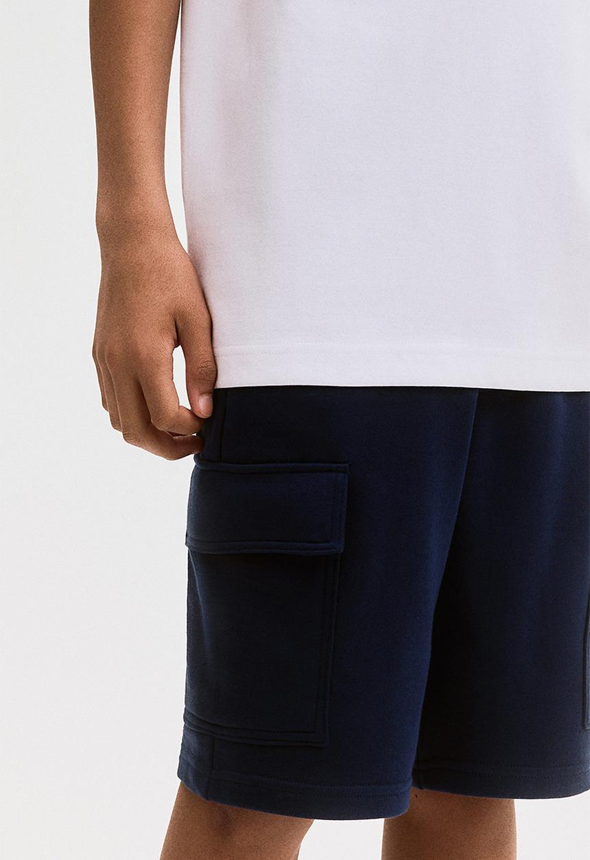 H&M - Cargo shorts - dark blue