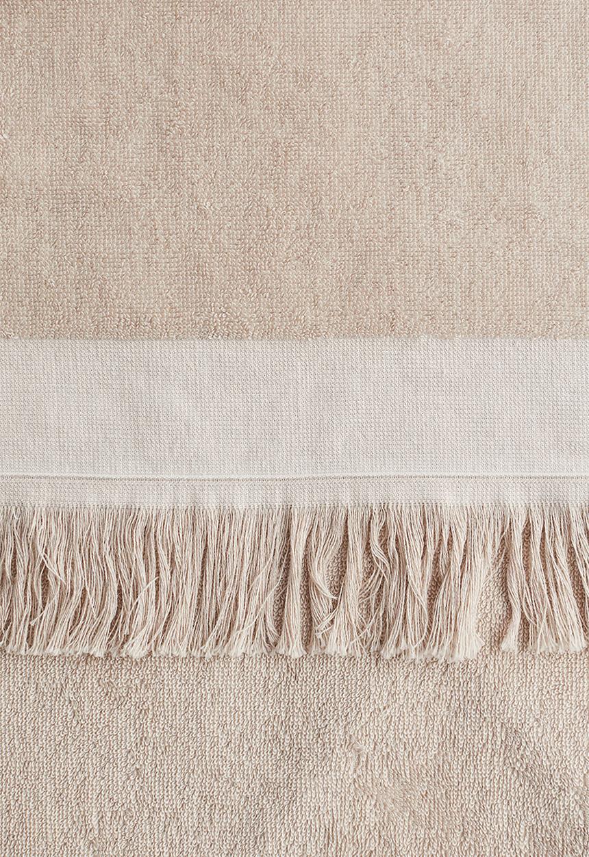 H&M - Poncho towel - light beige 