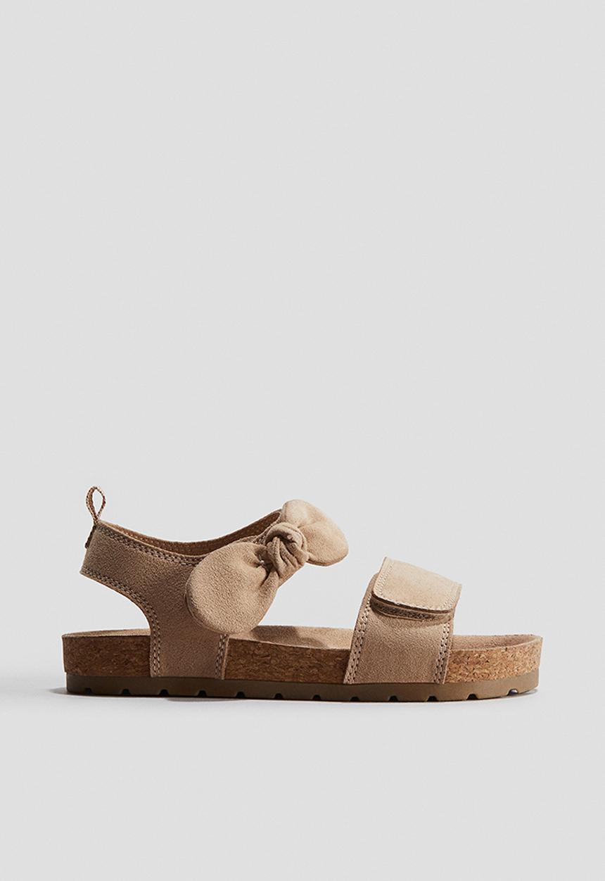 H&M - Ankle strap sandals - beige