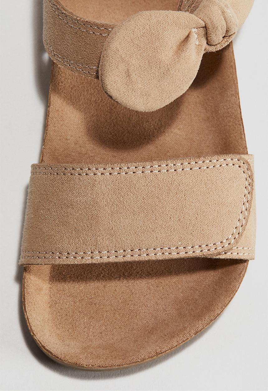 H&M - Ankle strap sandals - beige