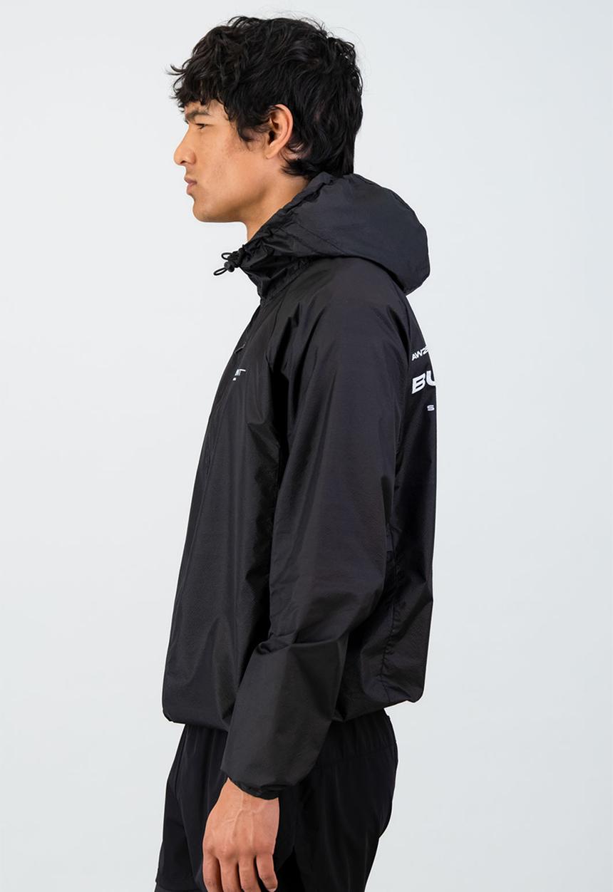 Burnt  - Fundamental Lightweight Jacket - Black