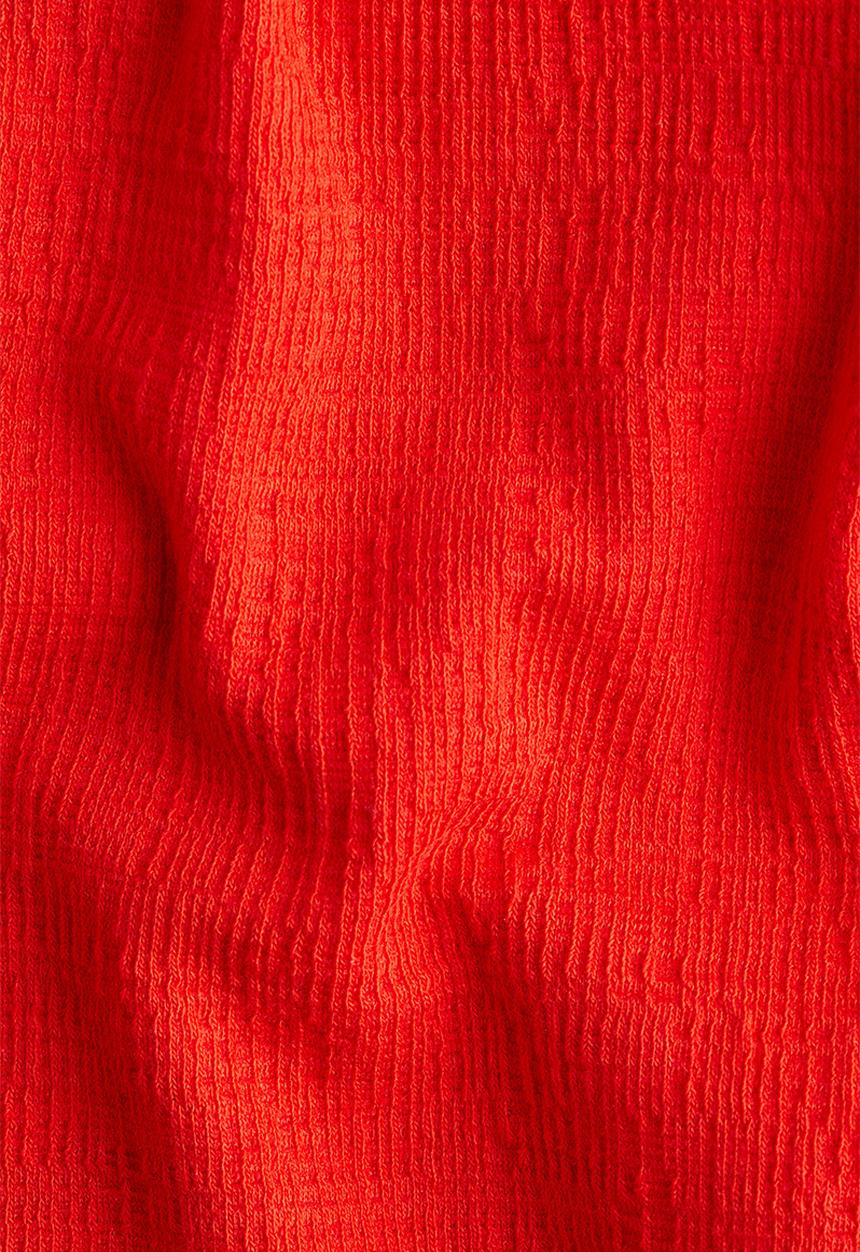 H&M - Wide leg jersey trousers - red