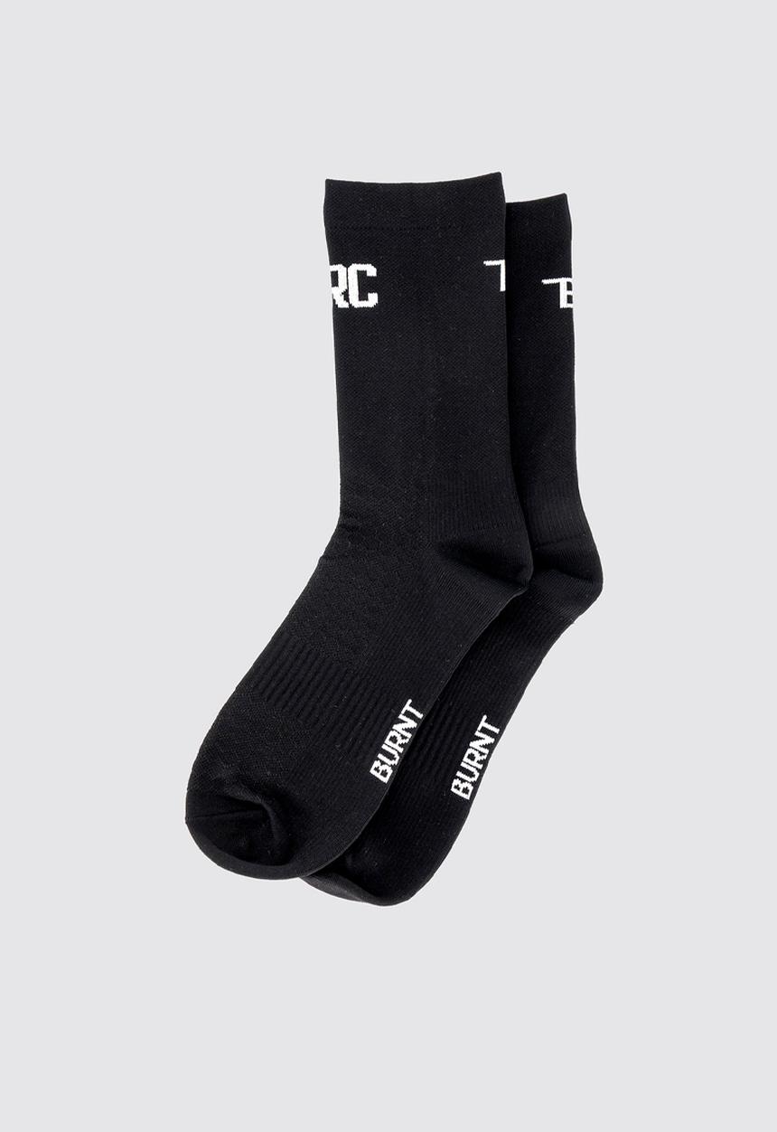 Burnt  - BRC Pro Sock - Black