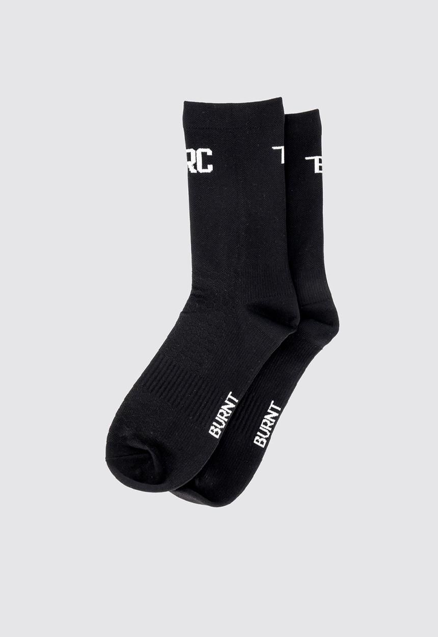 Burnt  - BRC Pro Sock - Black