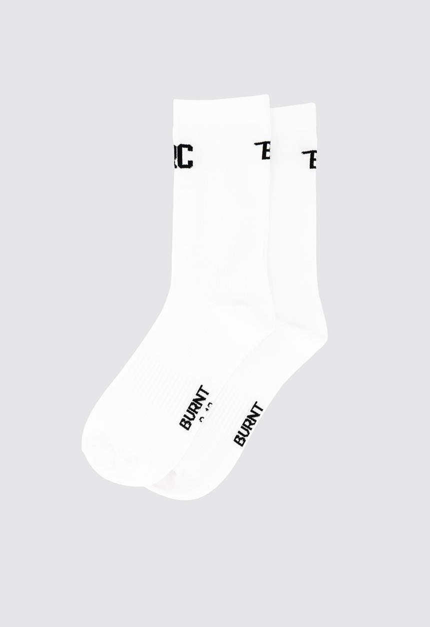 Burnt  - BRC Pro Sock - White 