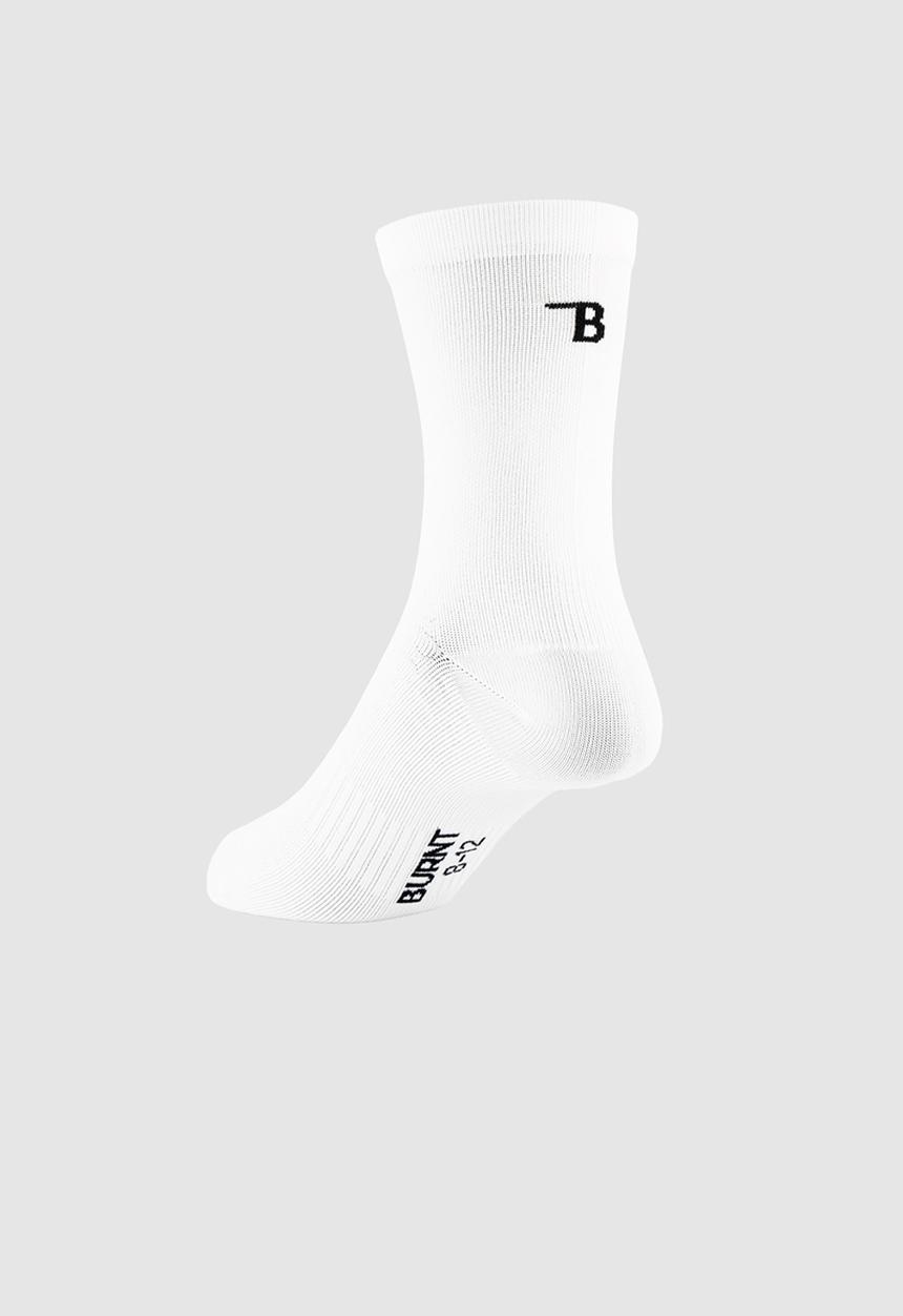 Burnt  - BRC Pro Sock - White 