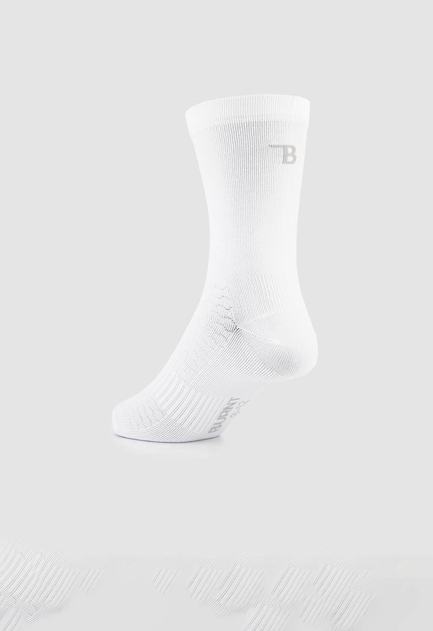 Burnt  - BRC Pro Socks - White & Grey 