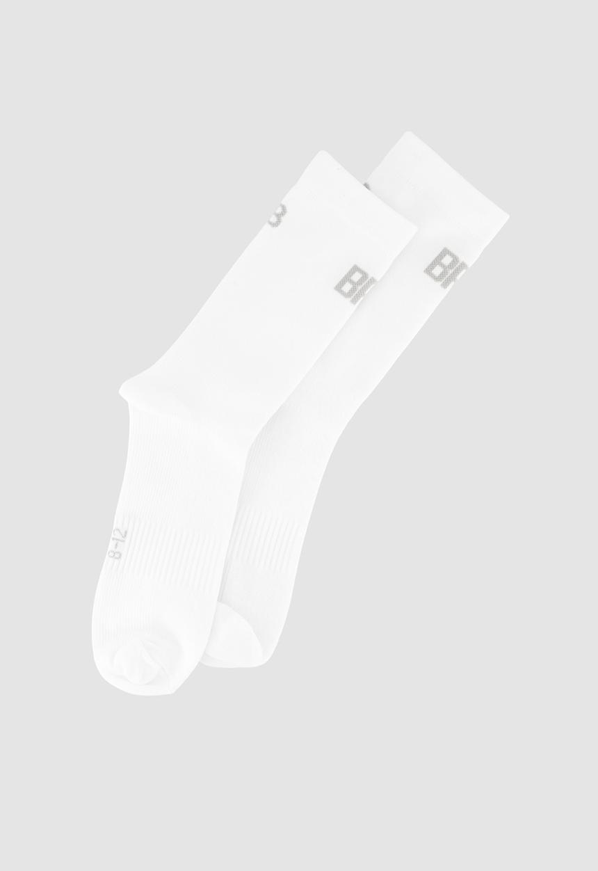 Burnt  - BRC Pro Socks - White & Grey 