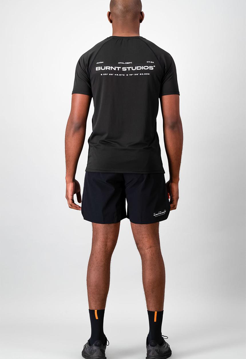 Burnt  - Fundamental Shift 5-Inch Short - Black