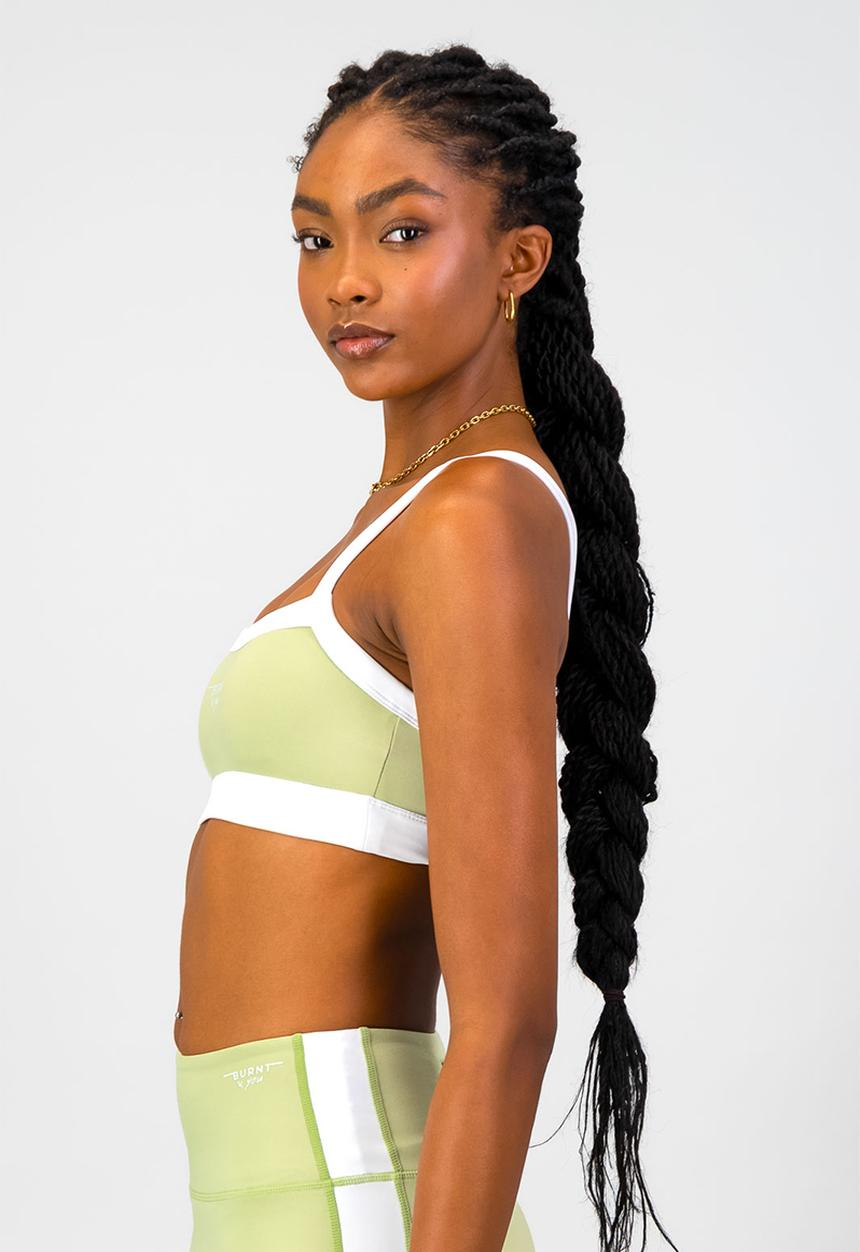 Burnt  - Burnt X You Sports Bra - Aloe