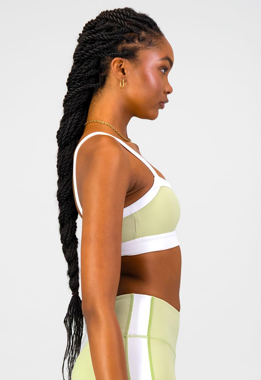 Burnt  - Burnt X You Sports Bra - Aloe