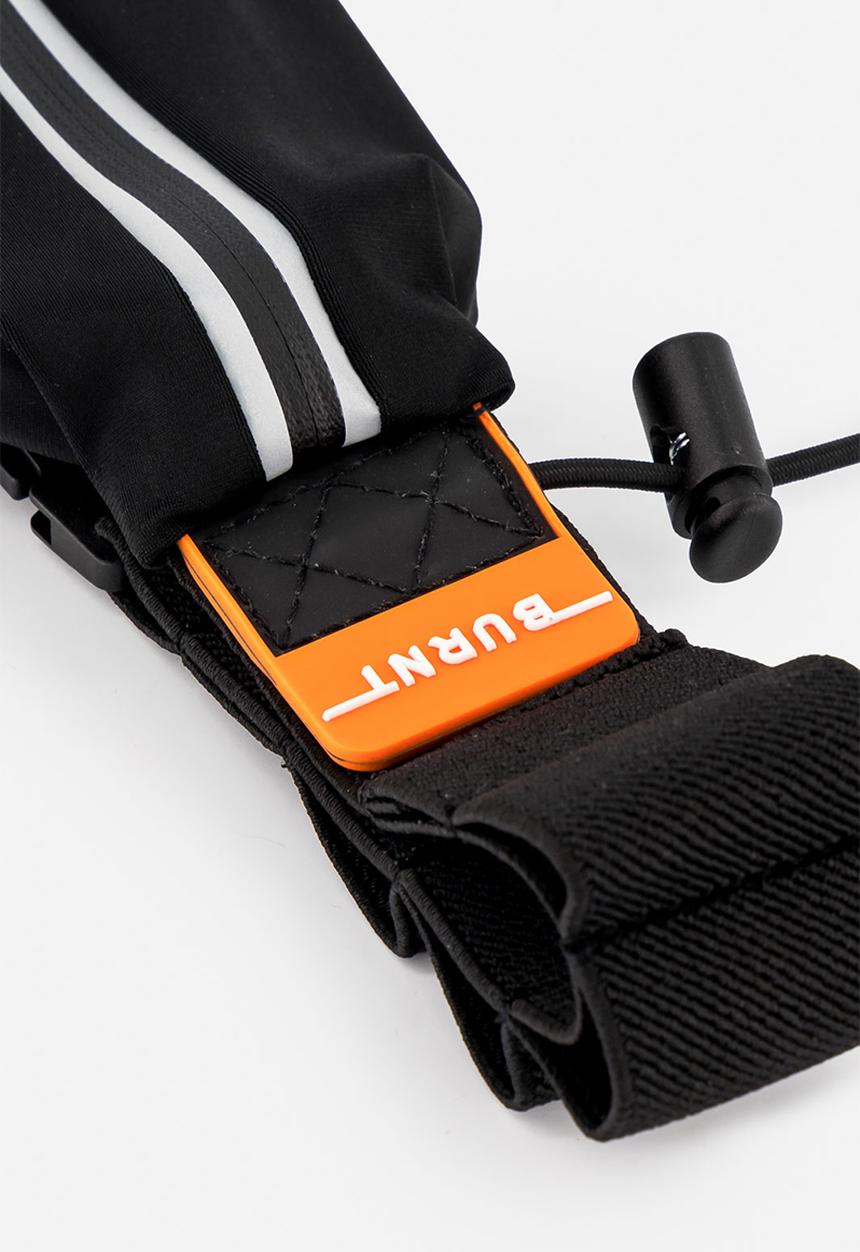 Burnt  - Pro Running Belt - Black