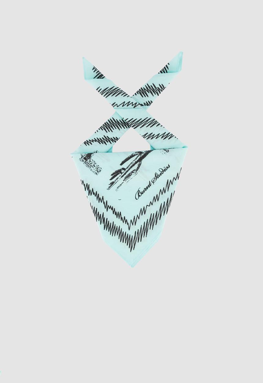 Burnt  - Bandana - Turquoise