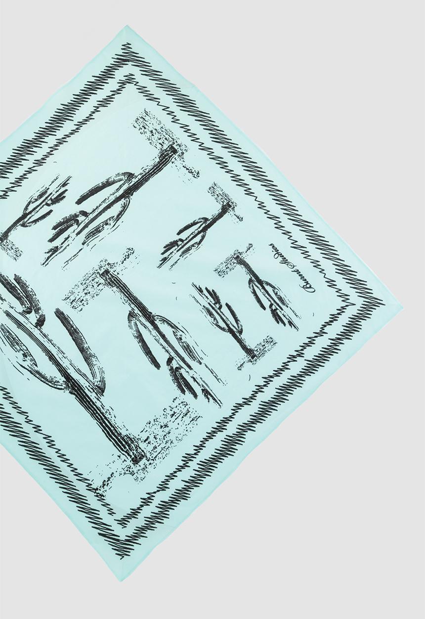 Burnt  - Bandana - Turquoise
