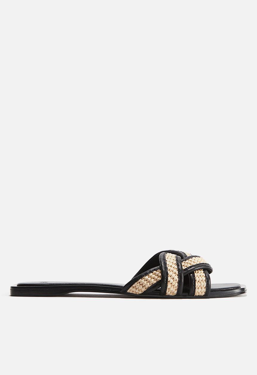 H&M - Braided sandals - light beige