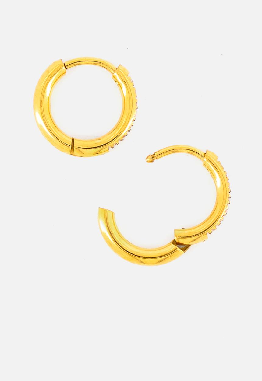 Burnt  - Radiate Thin Huggies  - Gold