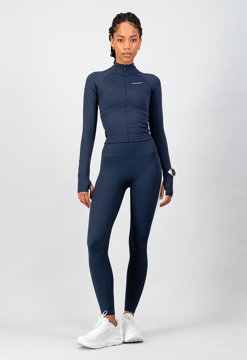 Burnt  - Tempo 1/4 Zip - Ash