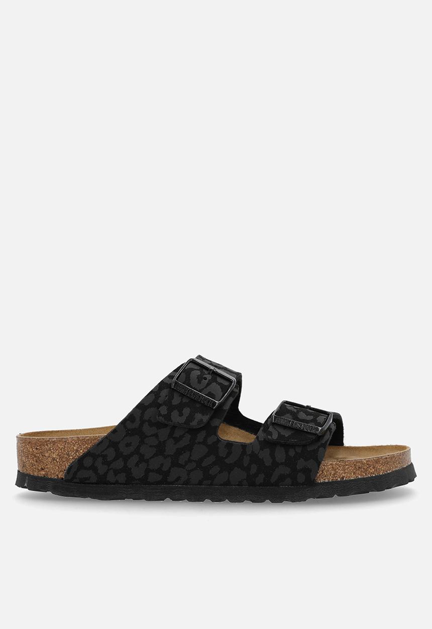 Birkenstock - Arizona bs  - syn leo black