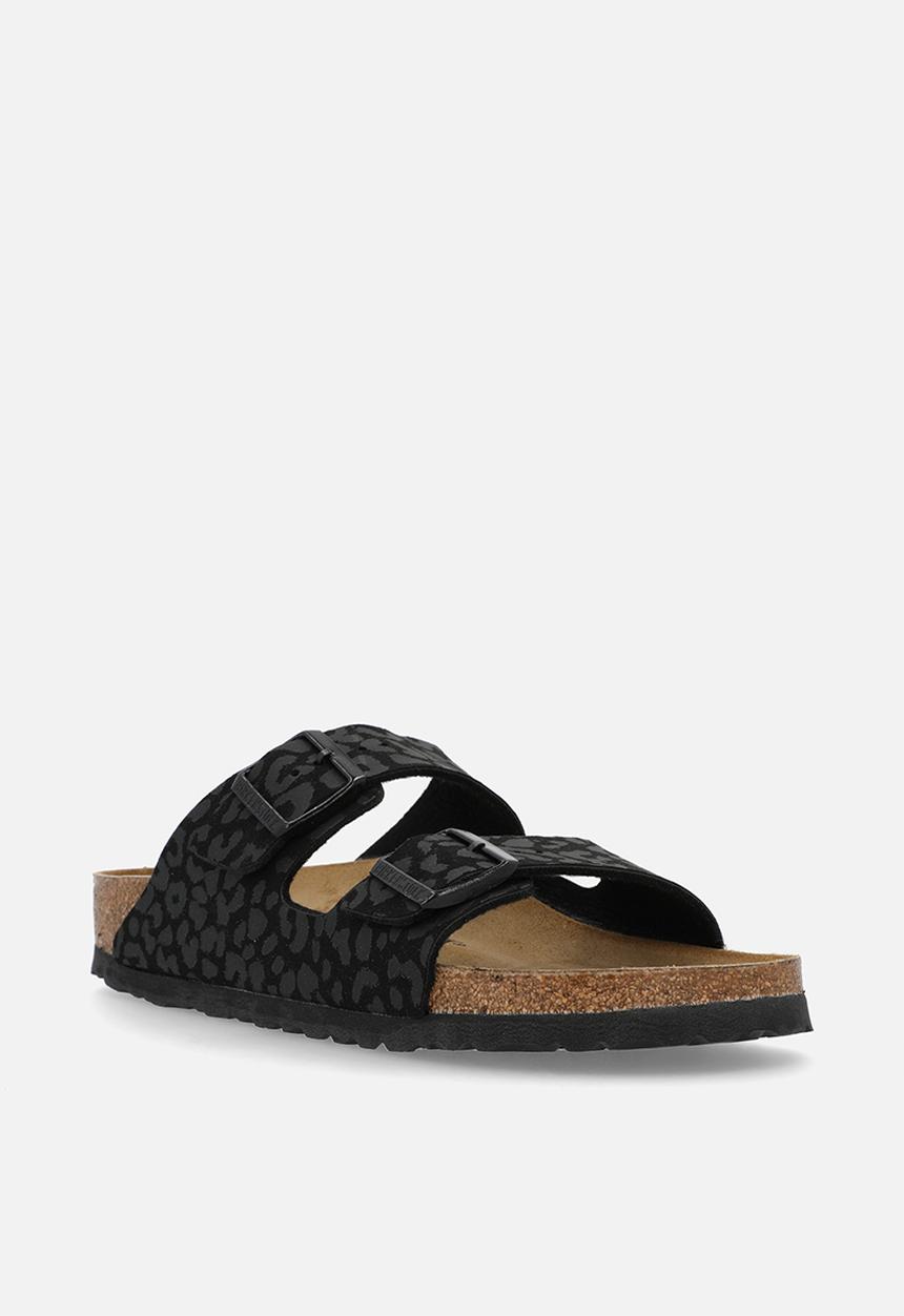 Birkenstock - Arizona bs  - syn leo black