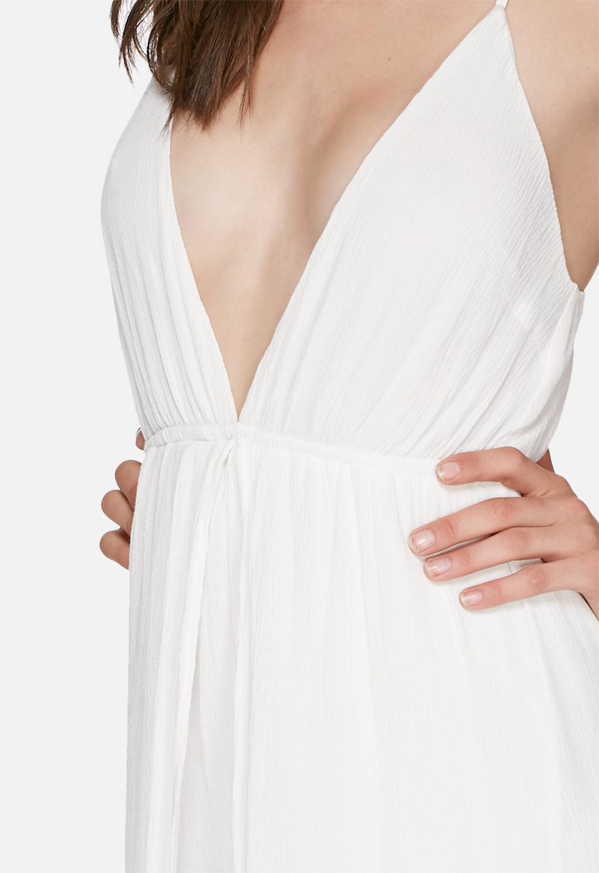 Missguided - Cheesecloth overlay playsuit
