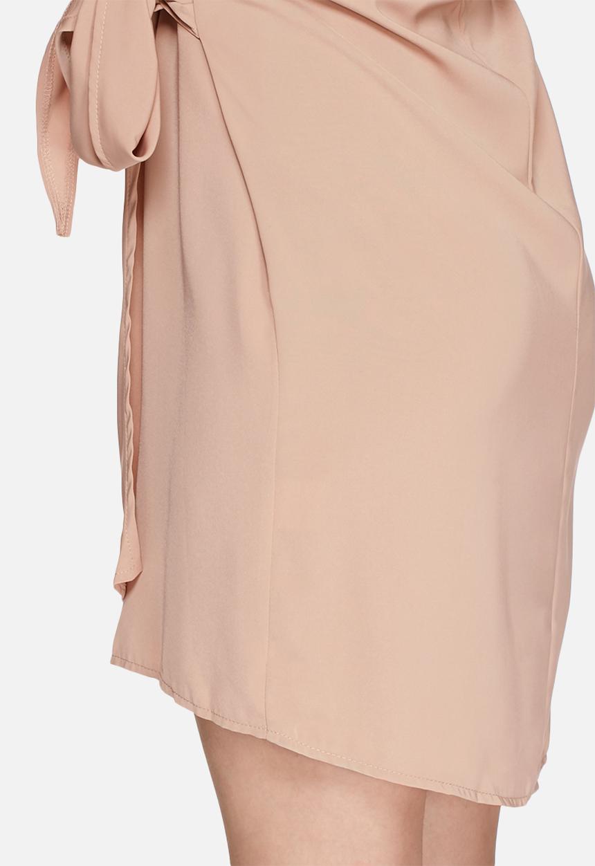 Missguided - Crepe wrap shirt dress