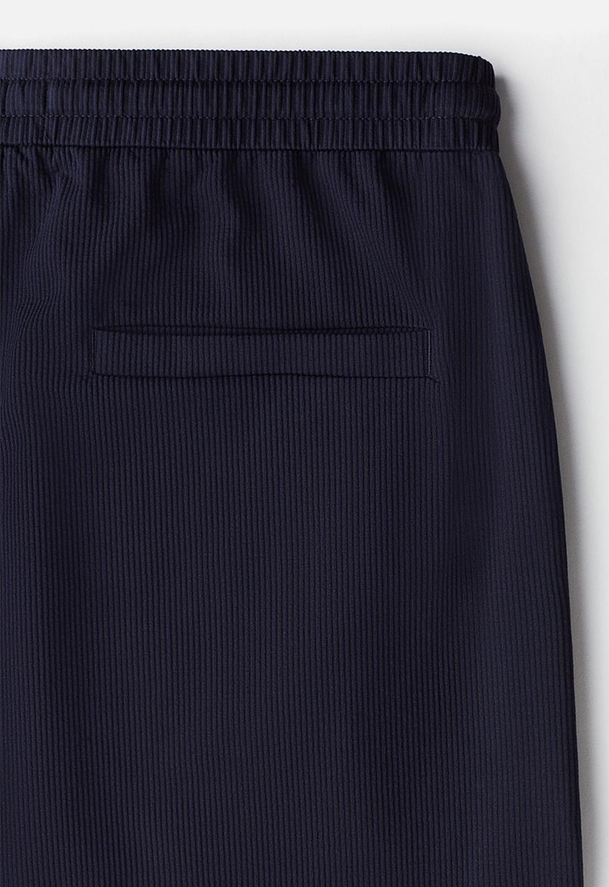 H&M - Relaxed fit shorts - navy blue