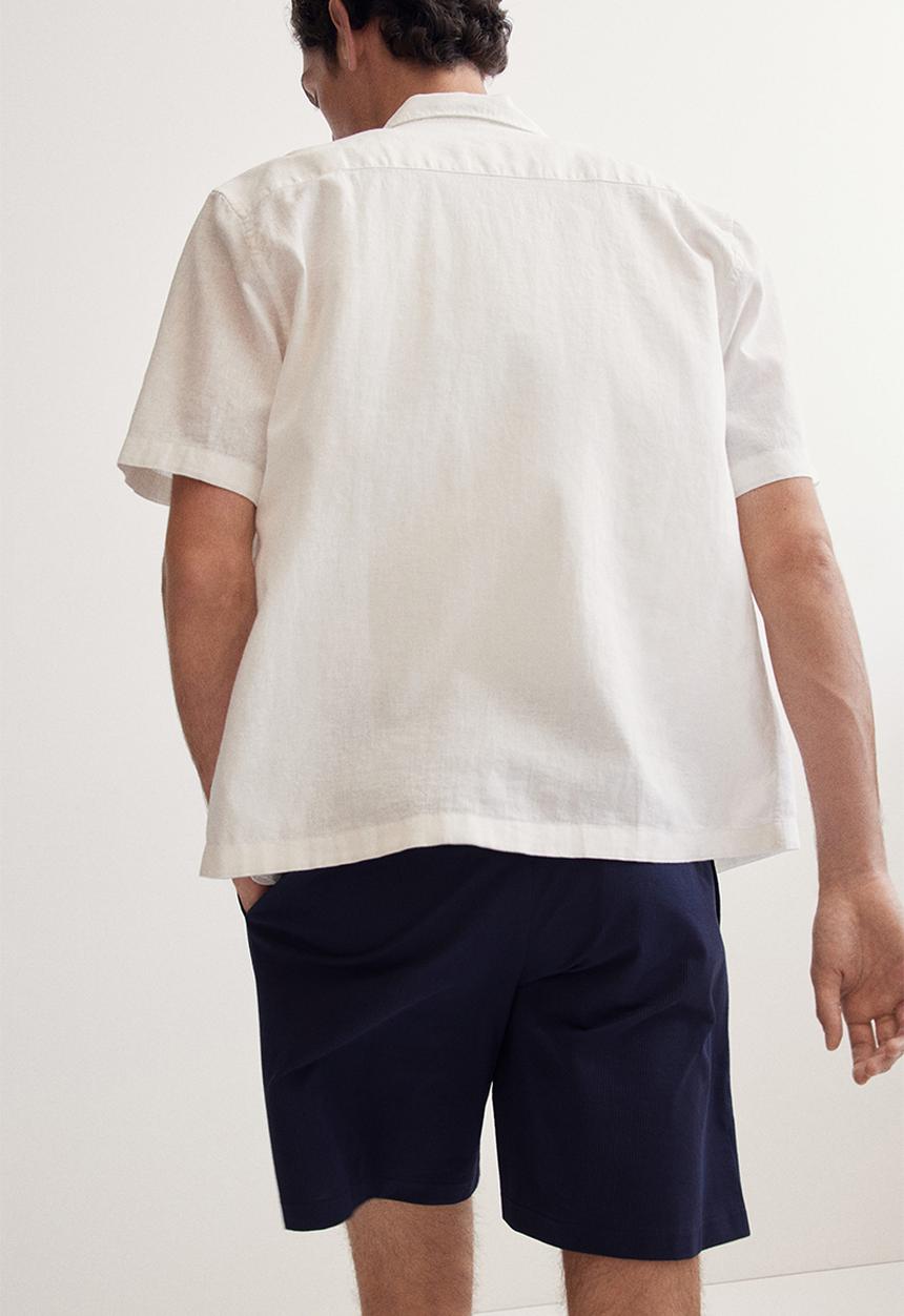 H&M - Relaxed fit shorts - navy blue