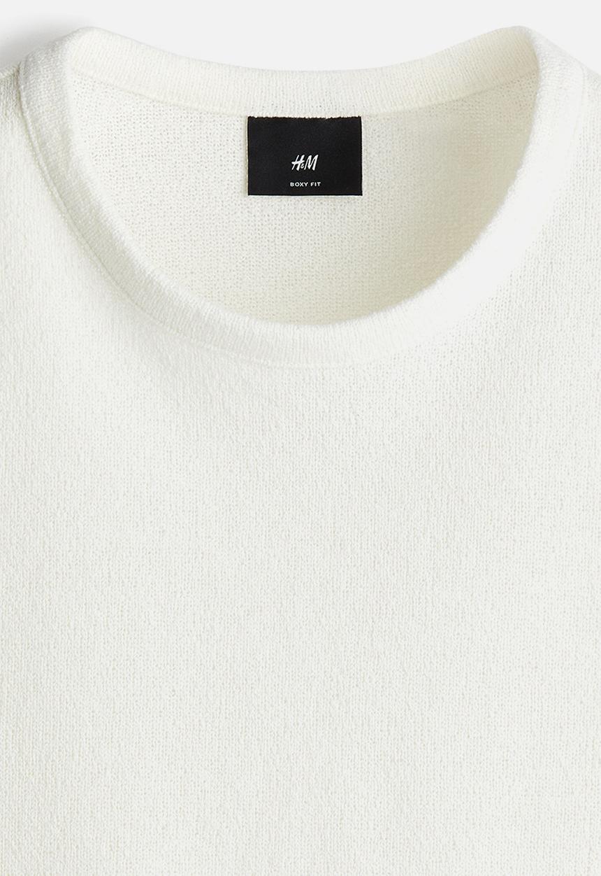 H&M - Loose fit t-shirt - white