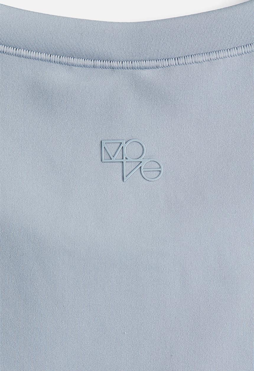 H&M - Sports top with drymove™ - light blue