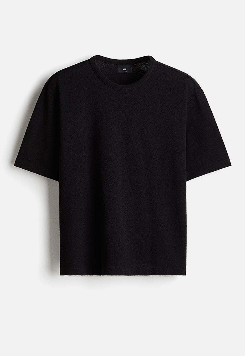 H&M - Loose fit t-shirt - black