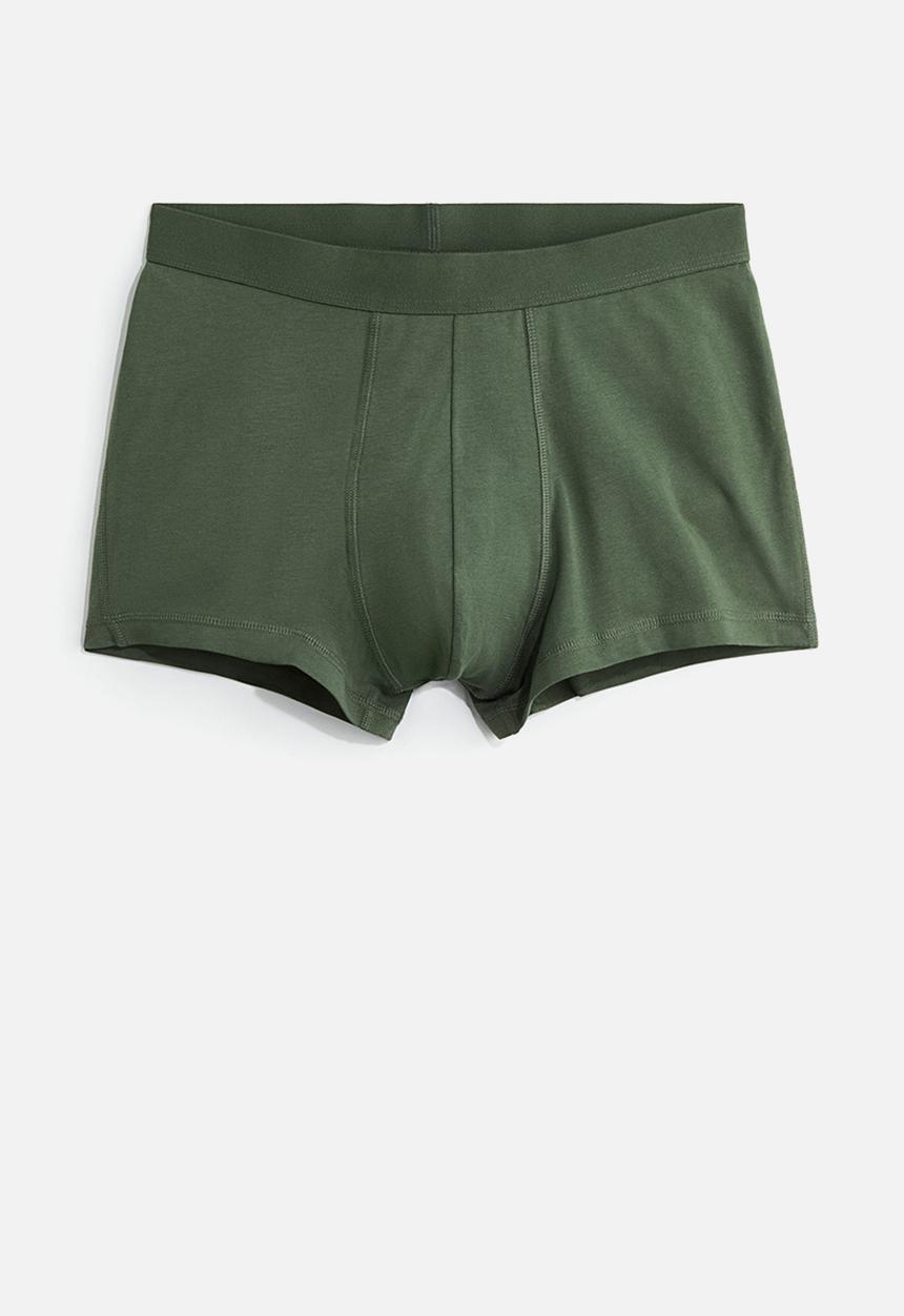 H&M - 3-Pack short trunks with lycra® - green